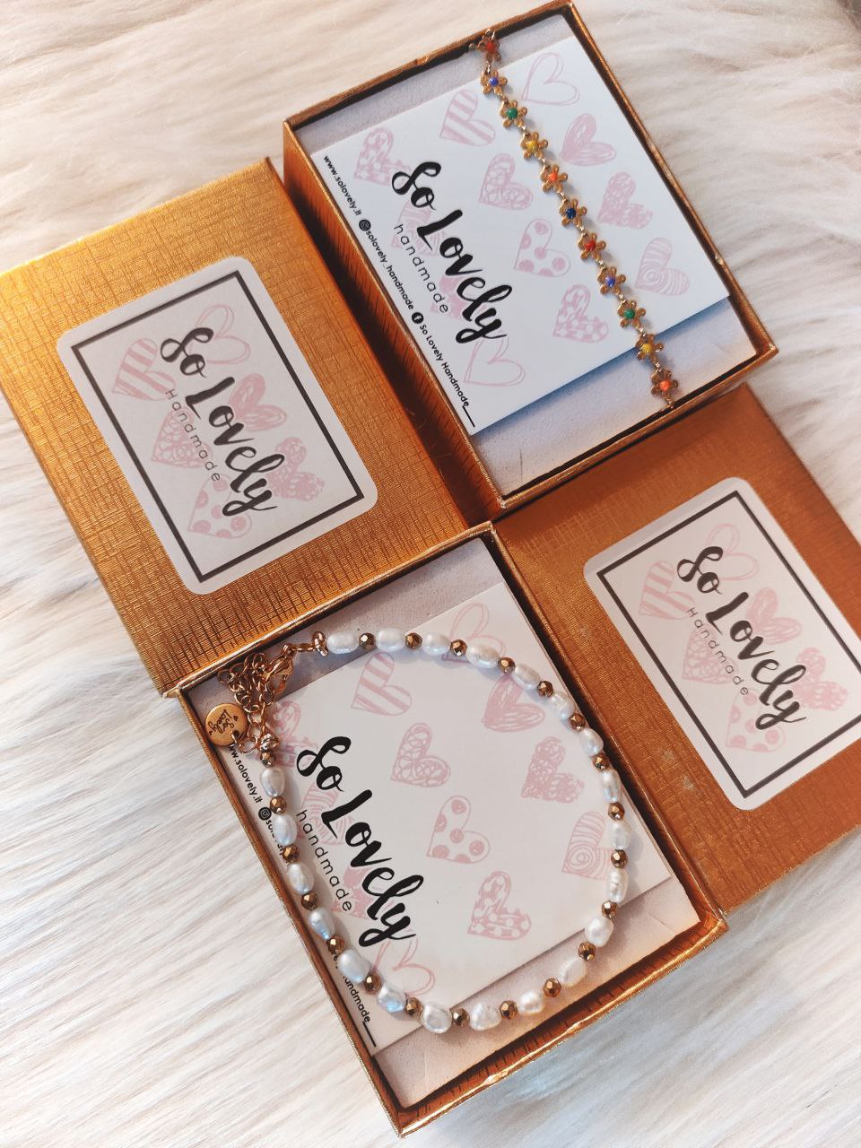 Cavigliera perle di fiume