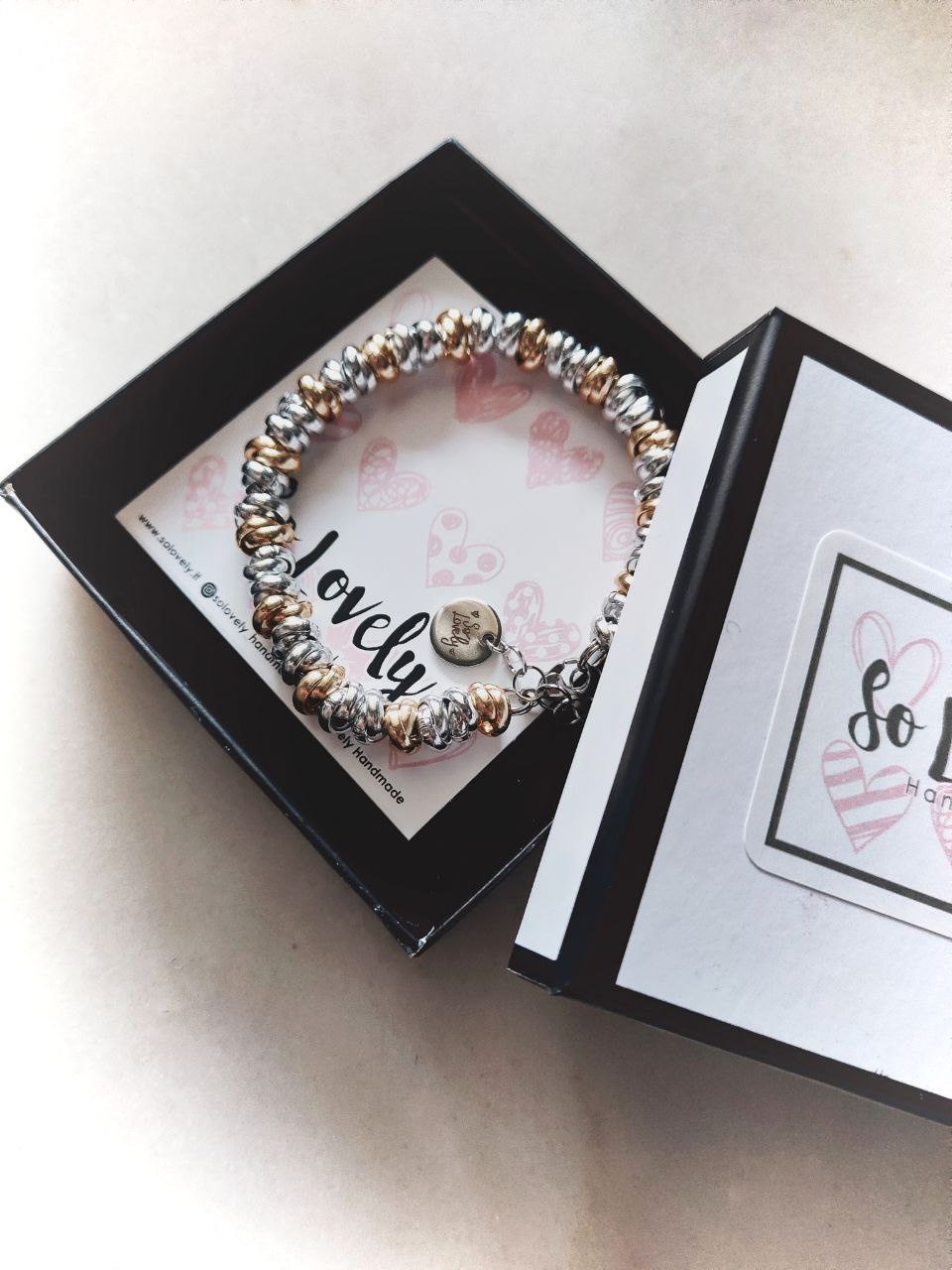 Bracciale Nodini oro/arg