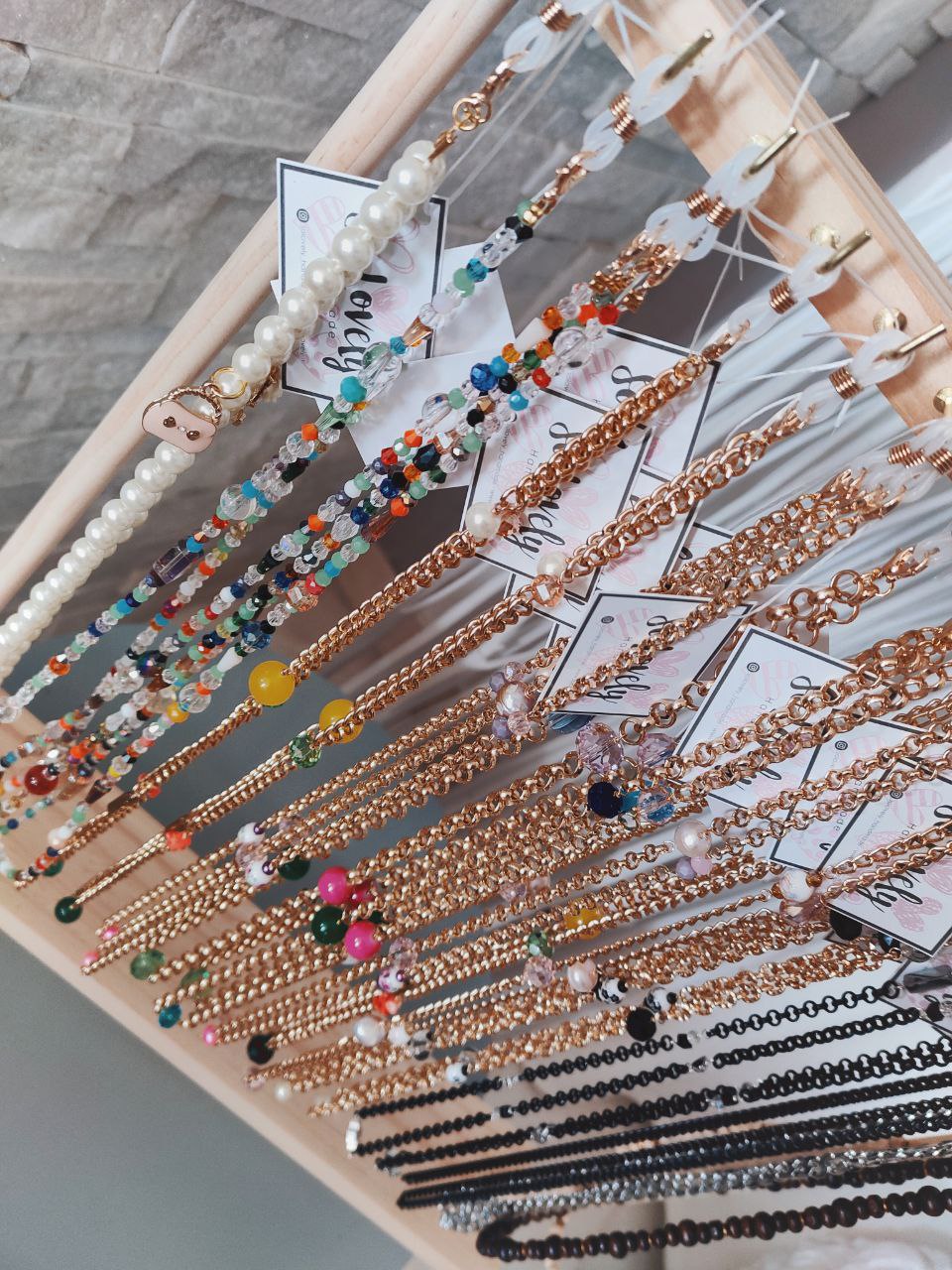 Catena con cristalli misti (CAT.P03 multicolor)