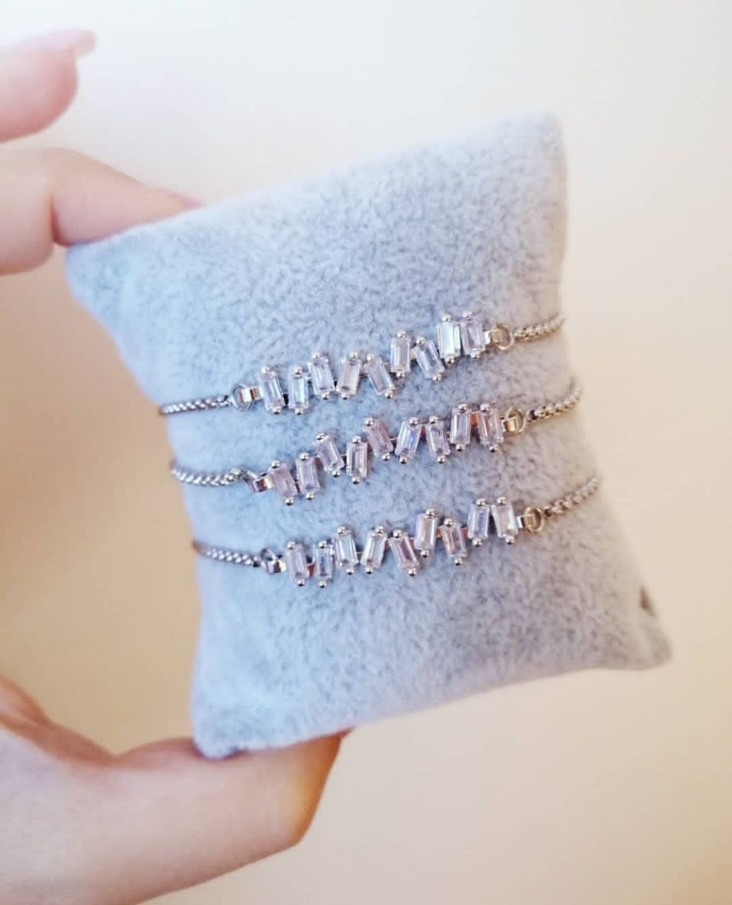 Bracciali bacchette zirconi