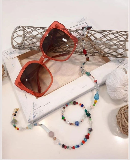 Catena con cristalli misti (CAT.P03 multicolor)