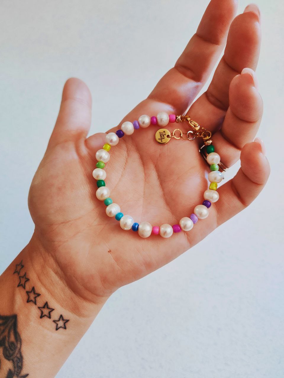 Bracciale perle Rainbow