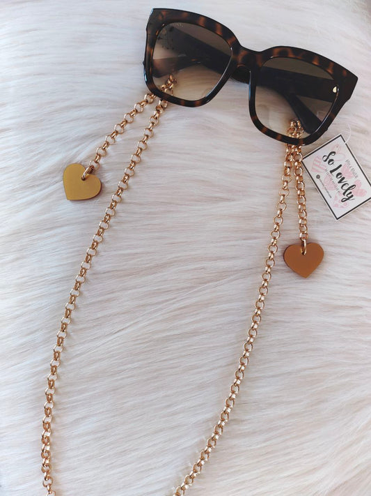 Catena cuori plexi oro