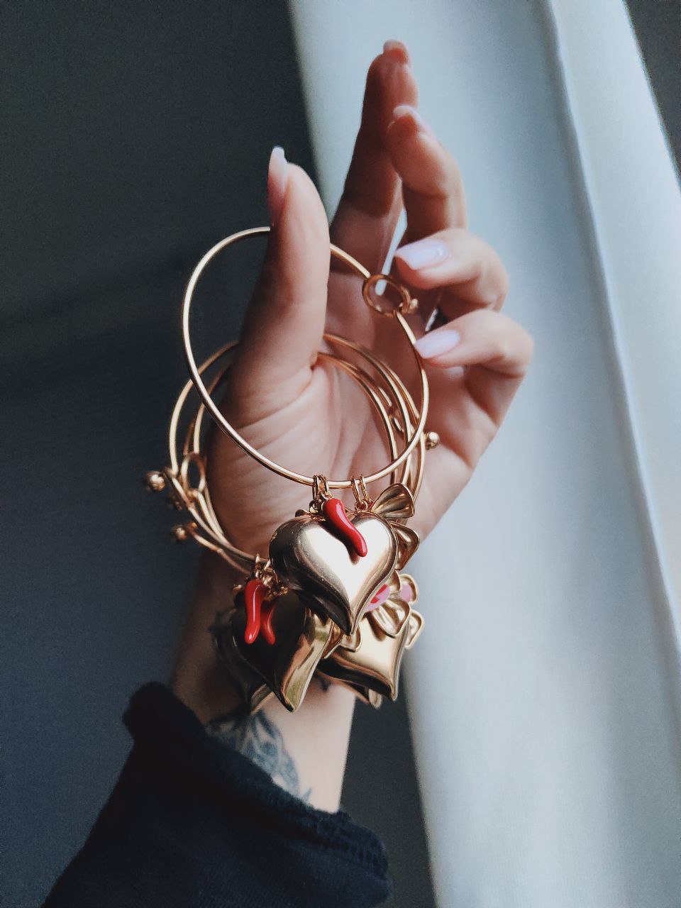 Bracciale cerchio charms