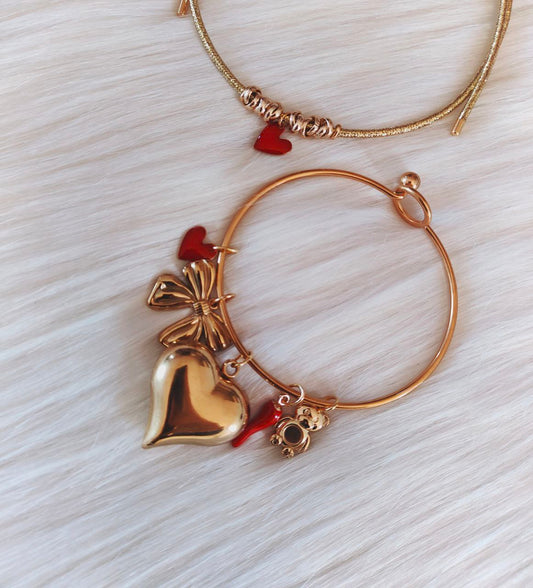 Bracciale cerchio charms