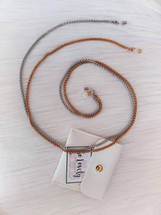 Catenella per occhiali snake in acciaio AC. 05