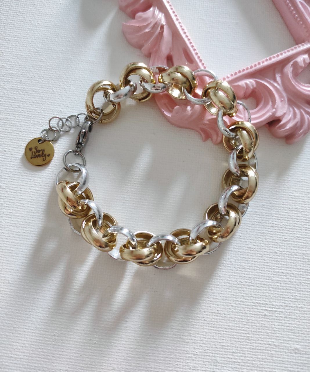 Bracciale Nodoni oro/argento