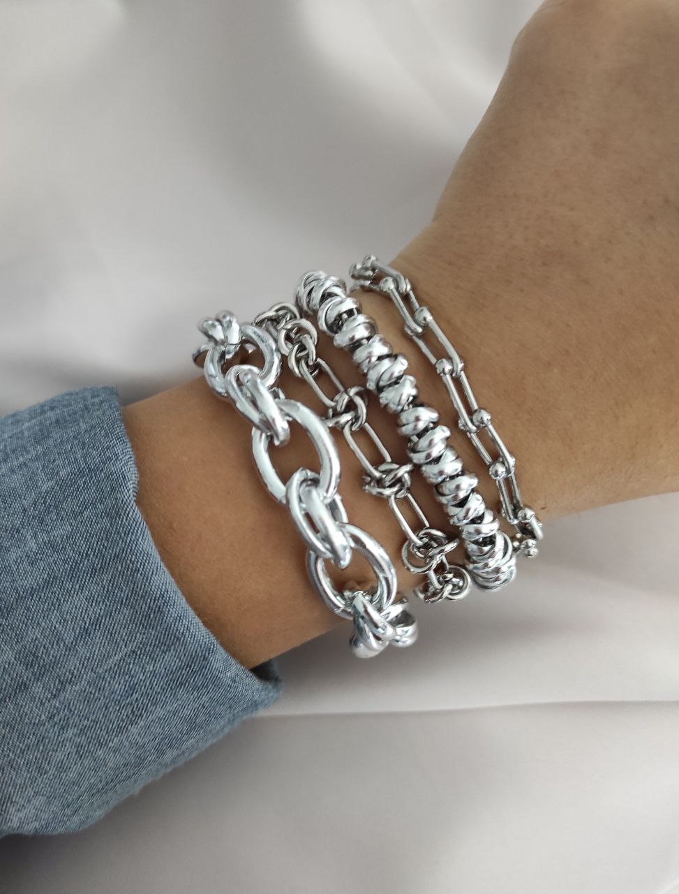 Bracciale intrigo argento