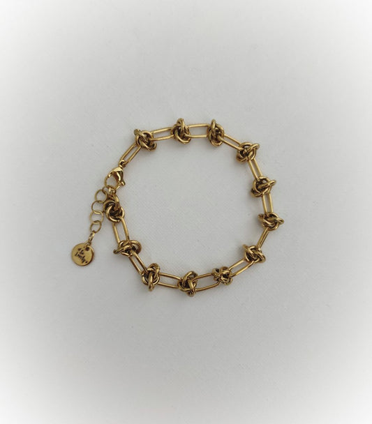 Bracciale intrigo oro