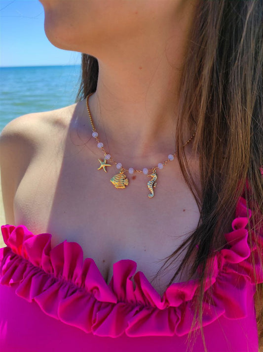Collana summer multicharms