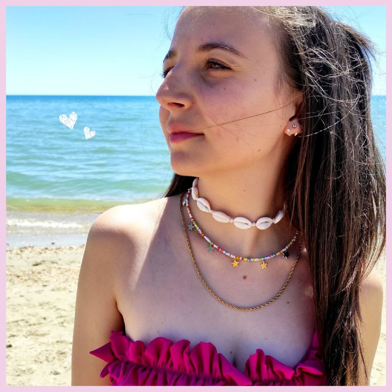 Collana conchiglie